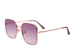 Rosa Valentine Square Sunglasses - 7263 Rose Gold