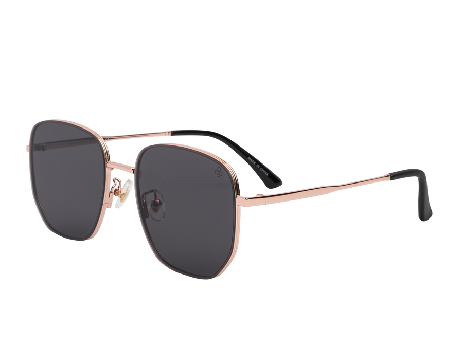 Rosa Valentine Square Sunglasses - 7260 Gold