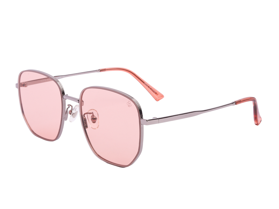 Rosa Valentine Square Sunglasses - 7260 Silver