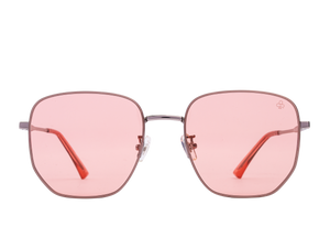 Rosa Valentine Square Sunglasses - 7260 Silver