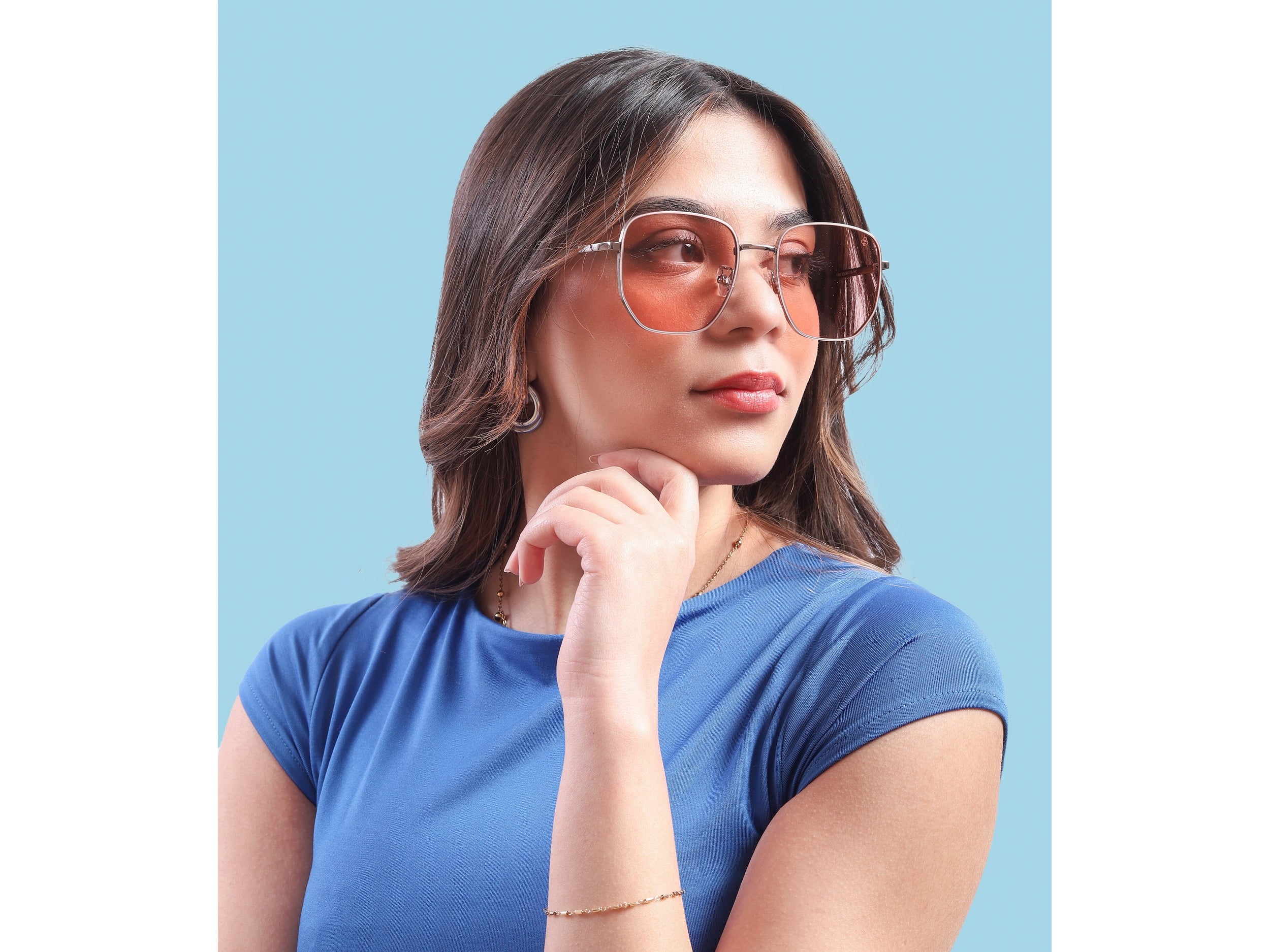 Rosa Valentine Aviator Sunglasses