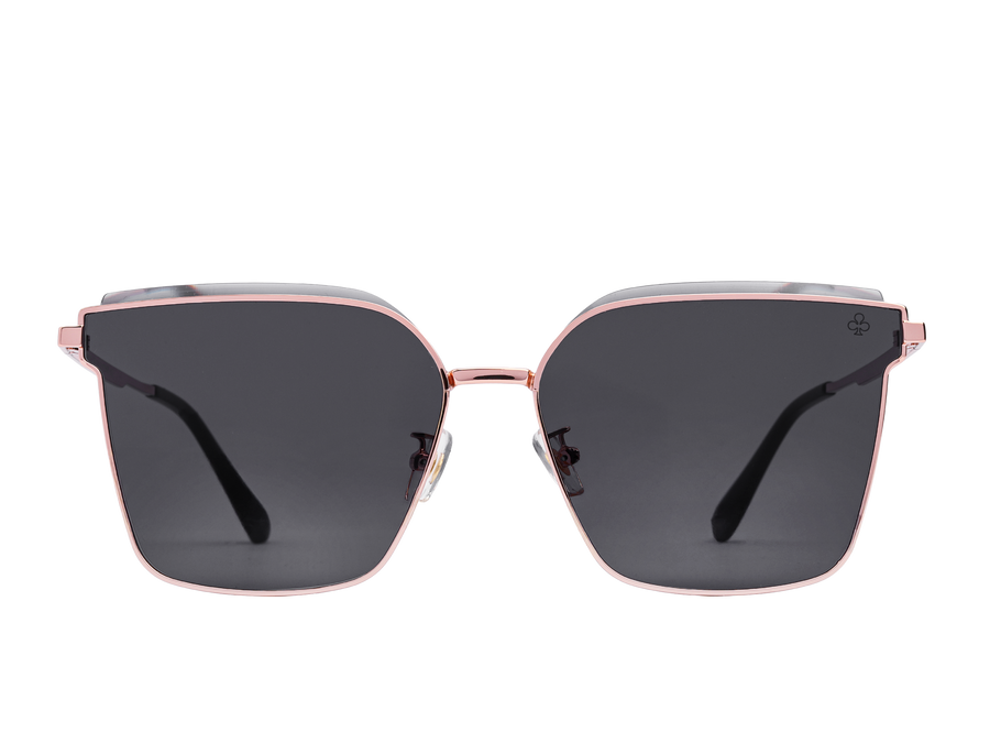 Rosa Valentine Square Sunglasses - 7241 Gold