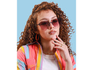 Rosa Valentine Square Sunglasses