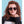 Load image into Gallery viewer, Rosa Valentine Square Sunglasses - 7248 Black
