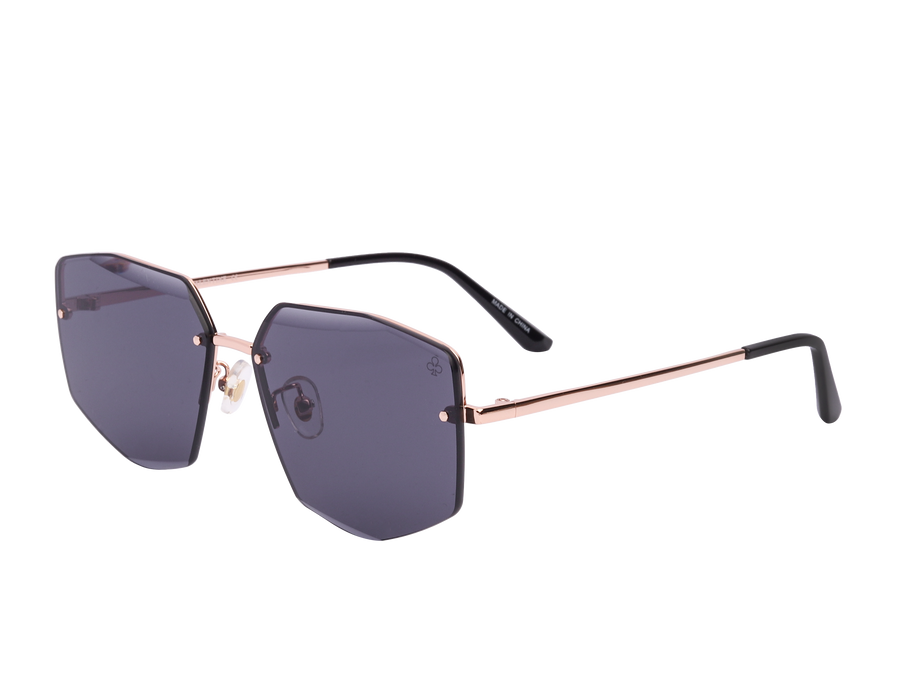 Rosa Valentine Square Sunglasses - 7248 Gold