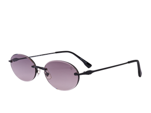 Rosa Valentine Square Sunglasses - 7255 Black