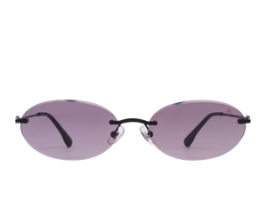 Rosa Valentine Square Sunglasses - 7255 Black