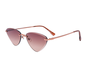 Rosa Valentine Triangle Sunglasses - 7253 Gold