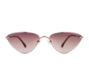 Rosa Valentine Triangle Sunglasses - 7253 Gold