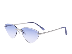 Rosa Valentine Triangle Sunglasses - 7253 Silver