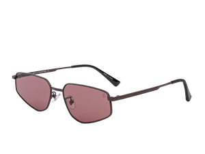 Rosa Valentine Square Sunglasses - 7245 Black