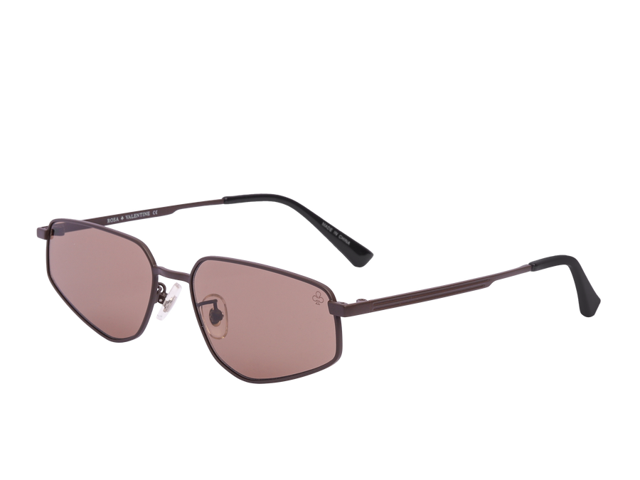 Rosa Valentine Square Sunglasses - 7245 Brown