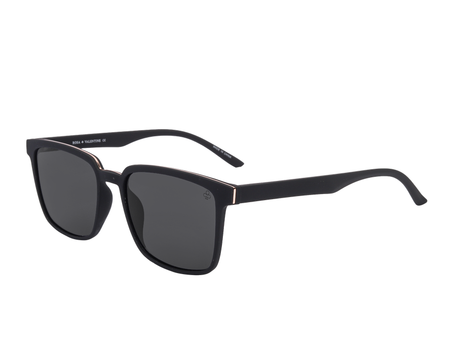 Rosa Valentine Square Sunglasses - 6199 Matte Black