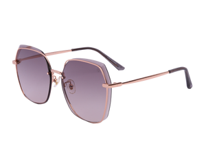 Rosa Valentine Square Sunglasses - 7166 Gold 1