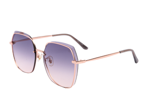 Rosa Valentine Square Sunglasses - 7166 Gold