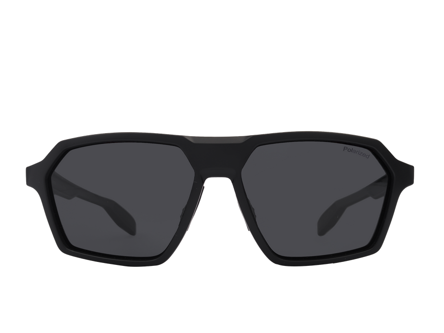 Sportster Square Sunglasses - KB02-03 Black