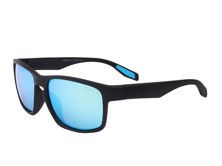 Sportster Square Sunglasses - KB04-08 Black