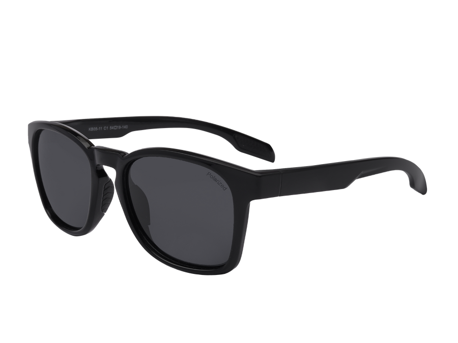 Sportster Square Sunglasses - KB05-11 Black