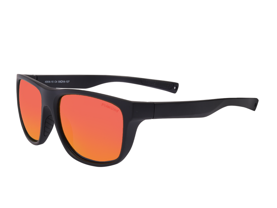 Sportster Square Sunglasses - KB06-15 Black