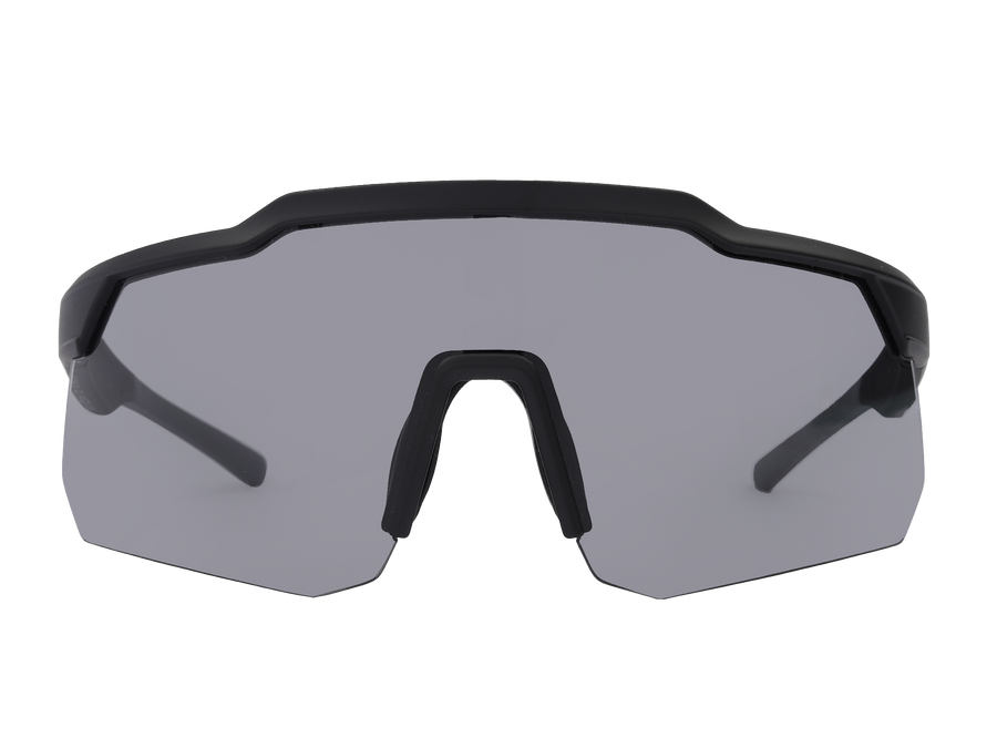 Sportster Square Sunglasses - KC04-11 Black Grey