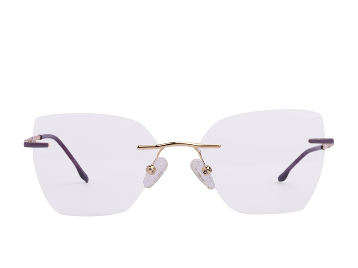 Rosa Valentine Round Frames - 12151 Gold Purple