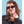 Load image into Gallery viewer, Rosa Valentine Square Sunglasses - 7905 Black
