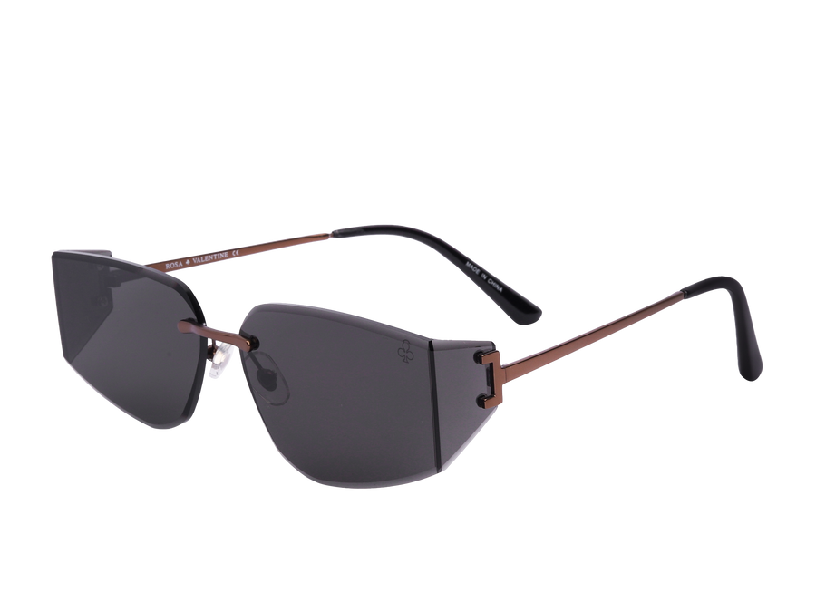 Rosa Valentine Square Sunglasses - 7905 Brown