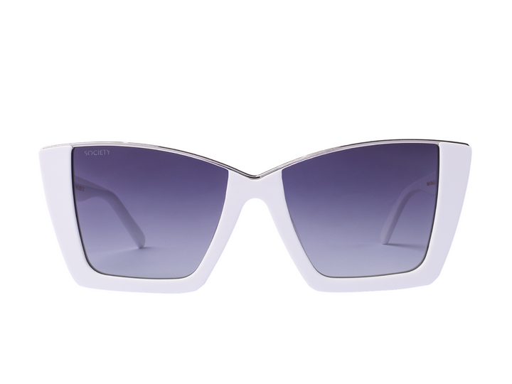 Society Cat-Eye Sunglasses - ?ueen