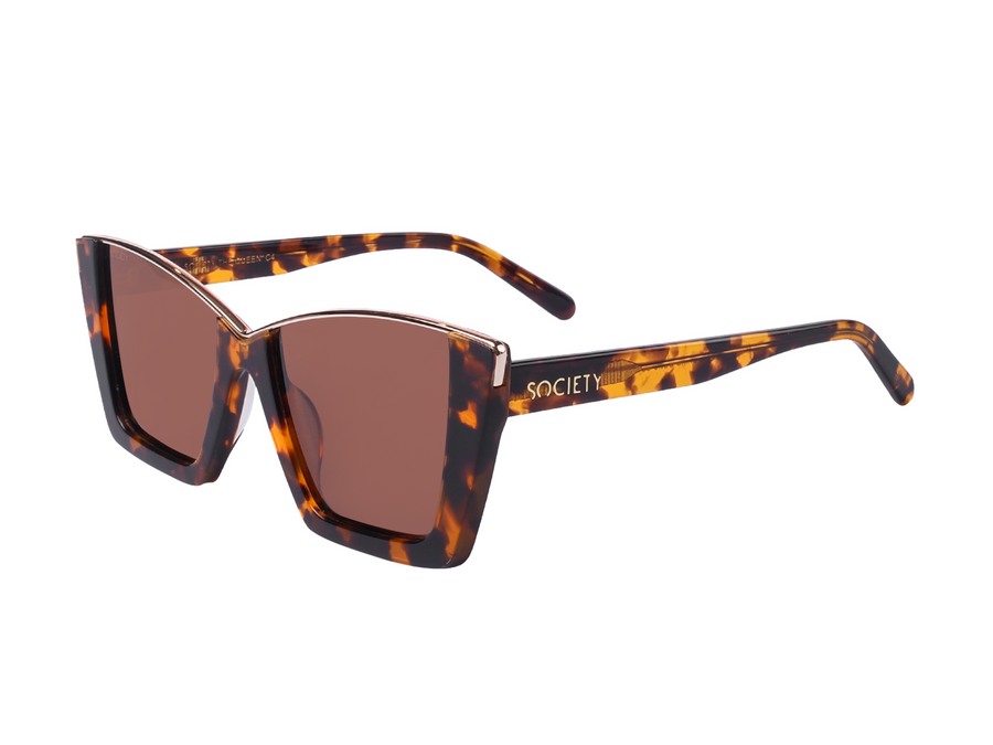 Society Cat-Eye Sunglasses - ?ueen