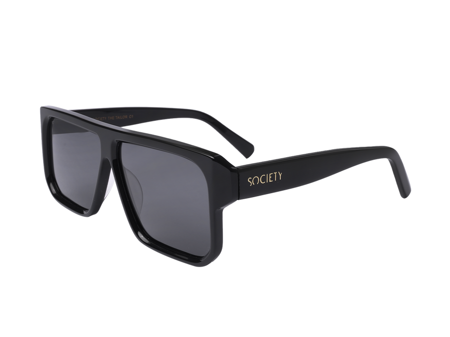Society Square Sunglasses - THE TAILOR Black