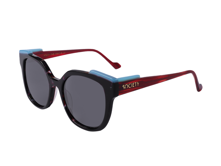 Society Round Sunglasses - Creative