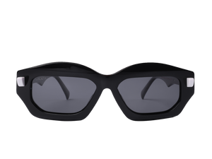 Society Square Sunglasses - THE ARTIST Black