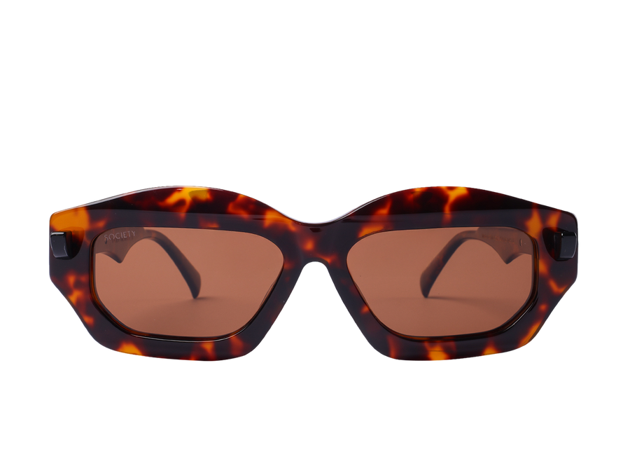 Society Square Sunglasses - THE ARTIST Havana