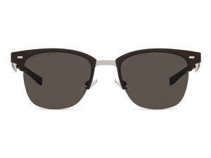 BOSS  Round sunglasses - BOSS 0934/N/S MATTE BROWN