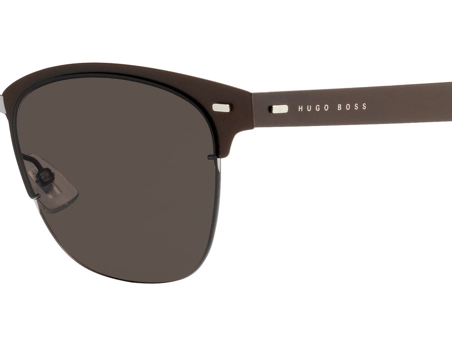 BOSS  Round sunglasses - BOSS 0934/N/S MATTE BROWN