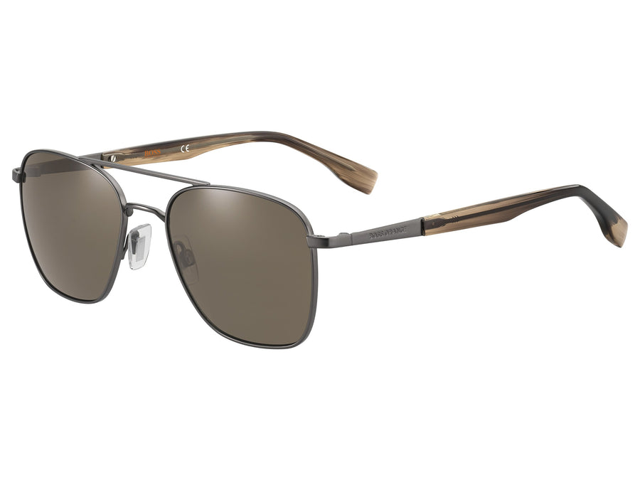 HUGO  Square sunglasses - BO 0330/S Matte Dark Ruthenium