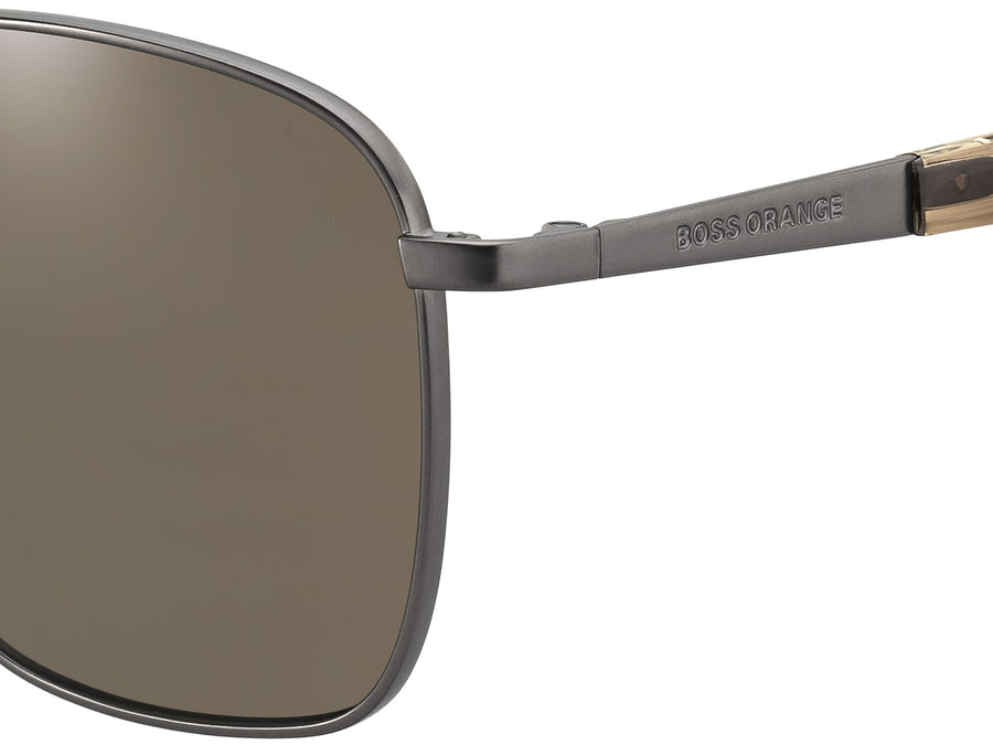 HUGO  Square sunglasses - BO 0330/S Matte Dark Ruthenium