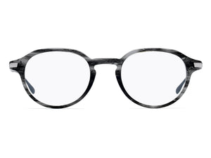 BOSS  Round Frame - BOSS 0988 STRIPED GREY