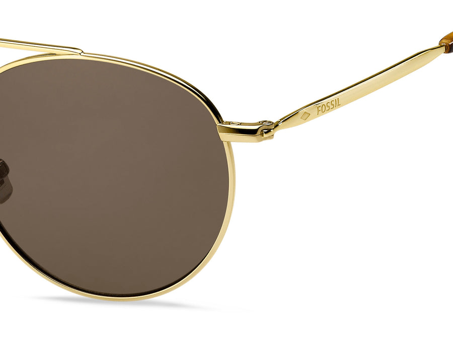 FOSSIL  Round sunglasses - FOS 3069/S Gold Havana