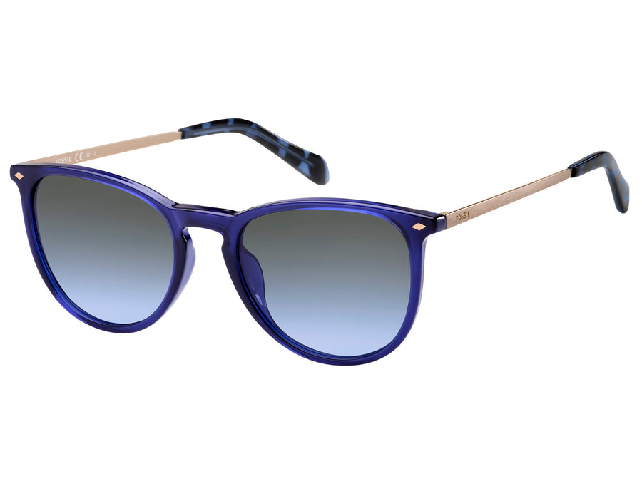 FOSSIL  Round sunglasses - FOS 3078/S Crystal Blue