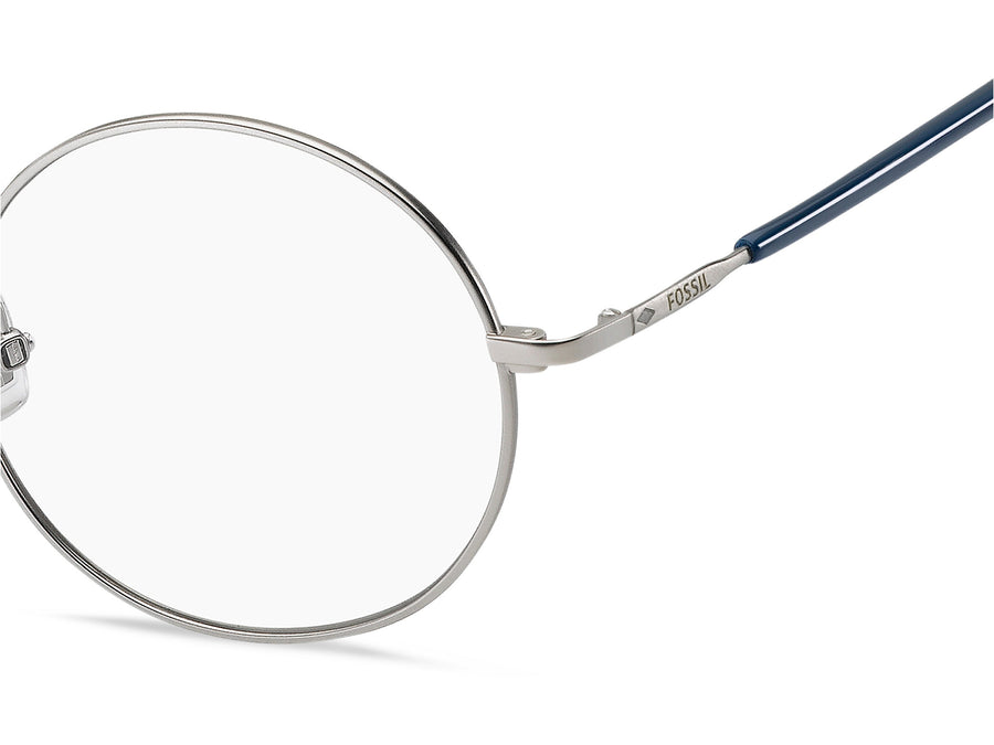 Fossil  Round Frame - FOS 7017 Silver