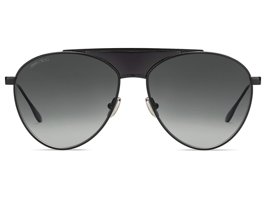 Jimmy Choo  Aviator sunglasses - AVE/S Black