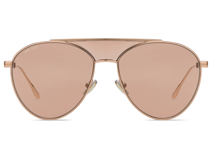 Jimmy Choo  Aviator sunglasses - AVE/S Gold Nude