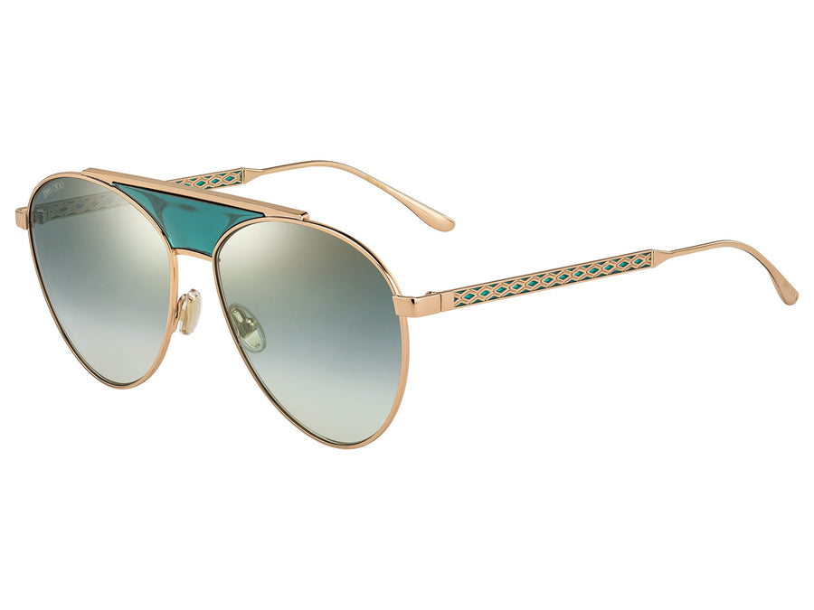 Jimmy Choo  Aviator sunglasses - AVE/S Gold Green