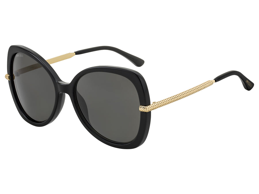 Jimmy Choo  Cat-Eye sunglasses - CRUZ/G/S Black