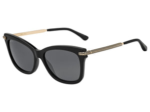 Jimmy Choo  Cat-Eye sunglasses - SHADE/S Black