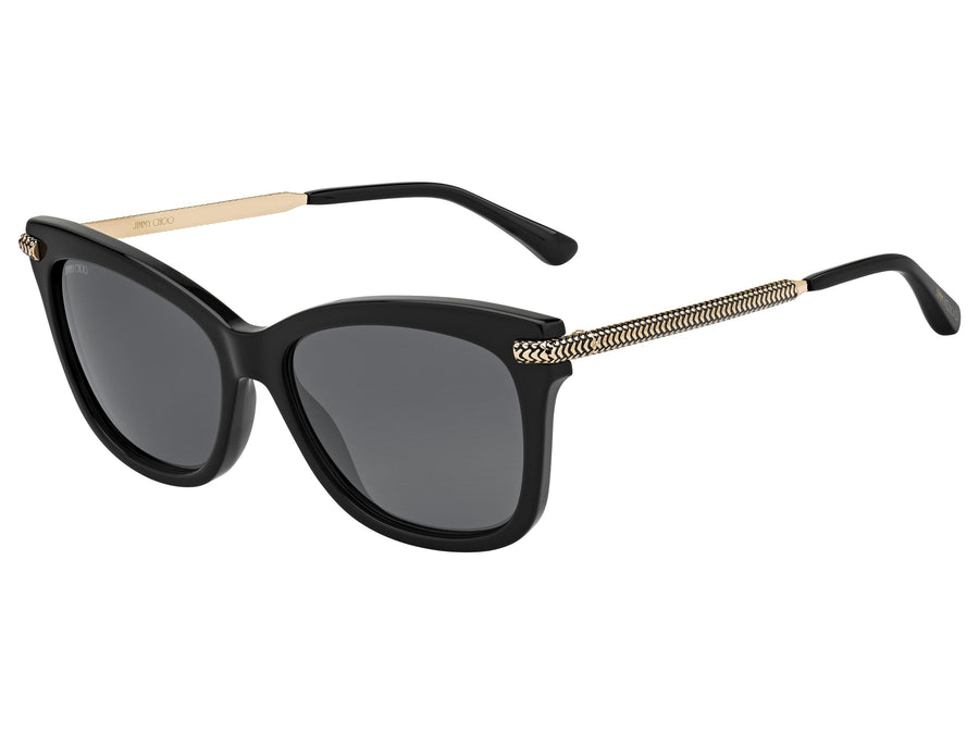 Jimmy Choo  Cat-Eye sunglasses - SHADE/S Black