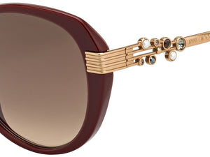 Jimmy Choo  Cat-Eye sunglasses - ORLY/F/S Burgundy