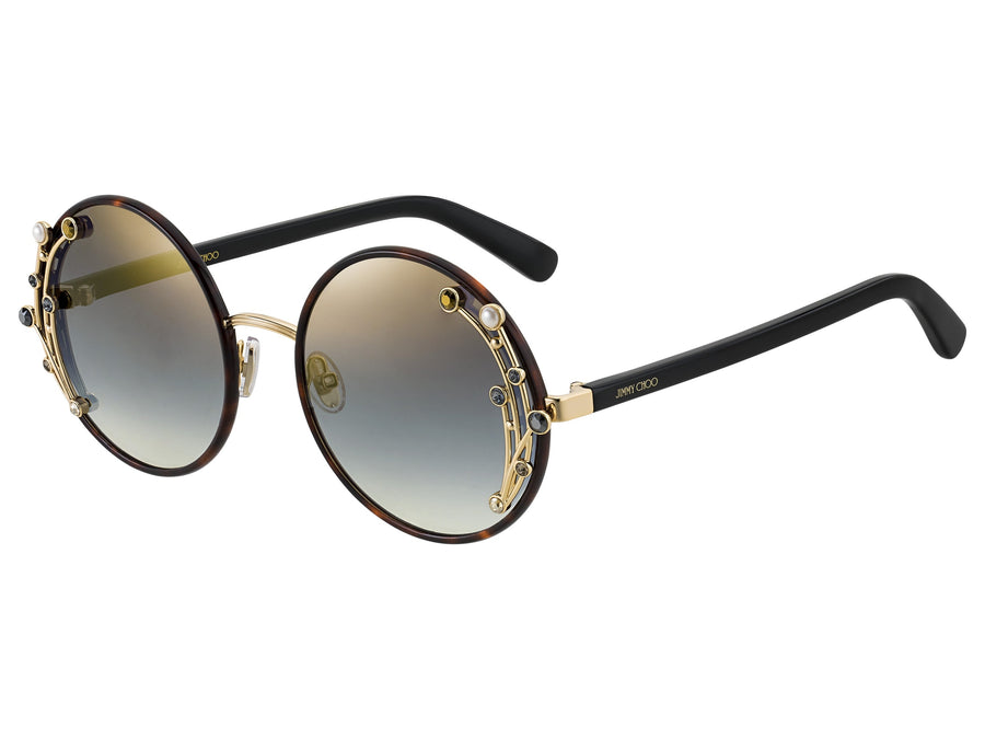 Jimmy Choo  Round sunglasses - GEMA/S Havana