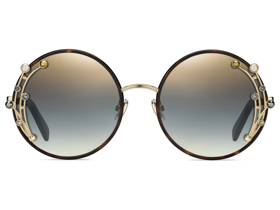 Jimmy Choo  Round sunglasses - GEMA/S Havana